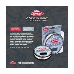 Berkley ProSpec Mono Line Clear 300m 5 Berkley ProSpec Mono Line Clear 300m -Fishing Storage Shop BCF 627958 02 hi res