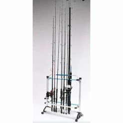 Pryml Aluminium Rod Stand -Fishing Storage Shop BCF 632323 04 hi res