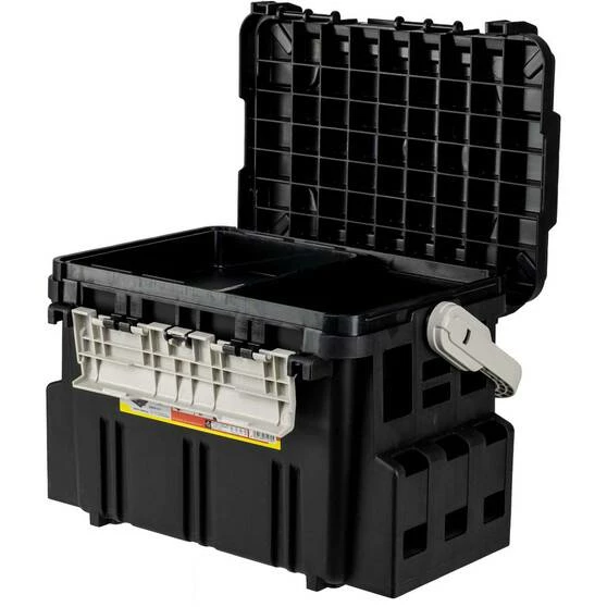 Meiho Bucket Mouth 5000 Tackle Box Black 1 Meiho Bucket Mouth 5000 Tackle Box Black