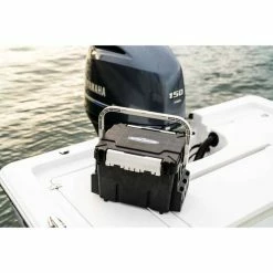 Meiho Bucket Mouth 5000 Tackle Box Black 5 Meiho Bucket Mouth 5000 Tackle Box Black -Fishing Storage Shop BCF 642186 02 black hi res