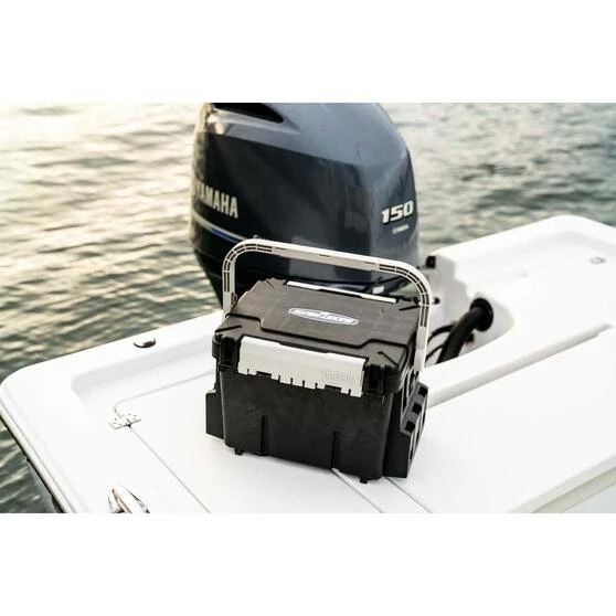 Meiho Bucket Mouth 5000 Tackle Box Black 3 Meiho Bucket Mouth 5000 Tackle Box Black - Image 3