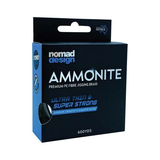 Nomad Ammonite Braid PE2.5 Multi 600yds 600 Yds 1 Nomad Ammonite Braid PE2.5 Multi 600yds 600 Yds